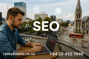 SEO SERVICES AGENCY COMPANY CHRISTCHURCH RANK PHOENIX
